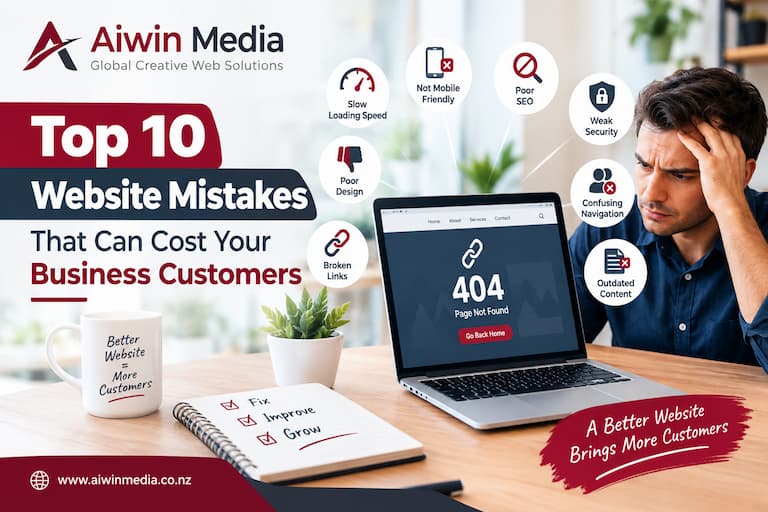 10 Website Mistakes